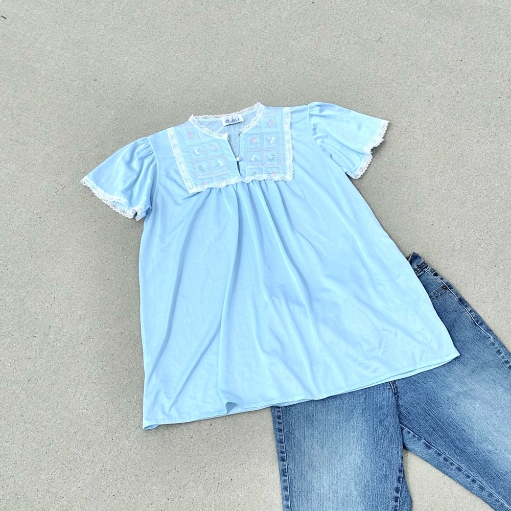 ballet vtg slip blouse
